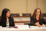 Mary Anne Franks and Emma Llanso on panel