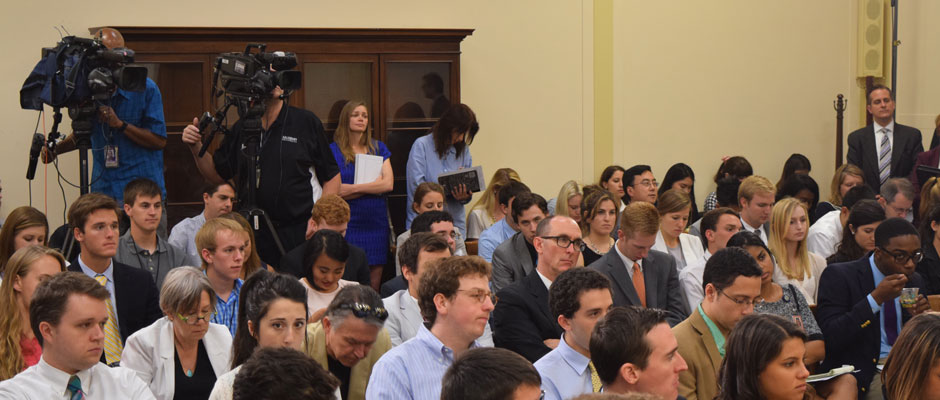 C-SPAN and audience at July 24 Congressional Internet Caucus Advisory Committee event