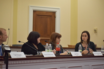 Photo Heather West, Amie Stepanovich, Jen Ellis, David Bitkower