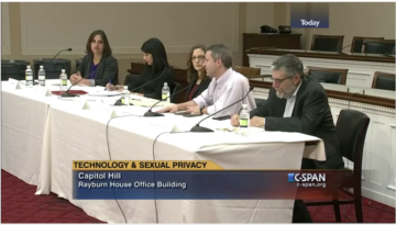 C-SPAN Image Of Panel