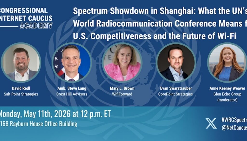 Spectrum Showdown in Shanghai: What the UN’s World Radiocommunication Conference Means for U.S. Competitiveness and the Future of Wi-Fi