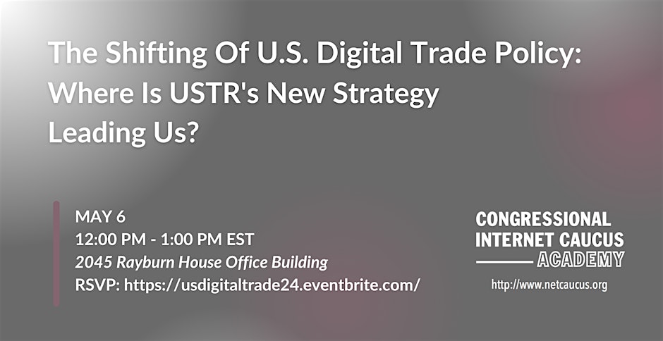You’re Invited: Digital Trade Lunch Rayburn