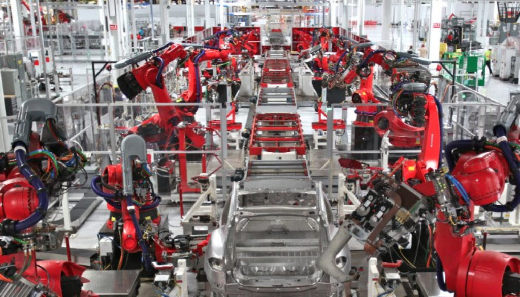 Robot Assembly Line Photo