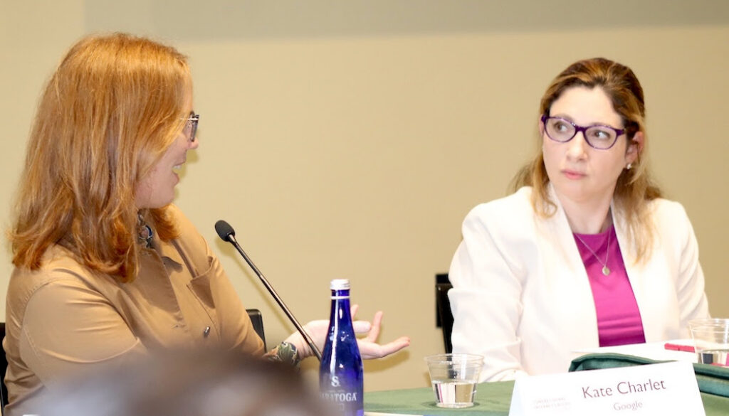 Liz Chernow (Comcast) & Kate Charlet (Google)