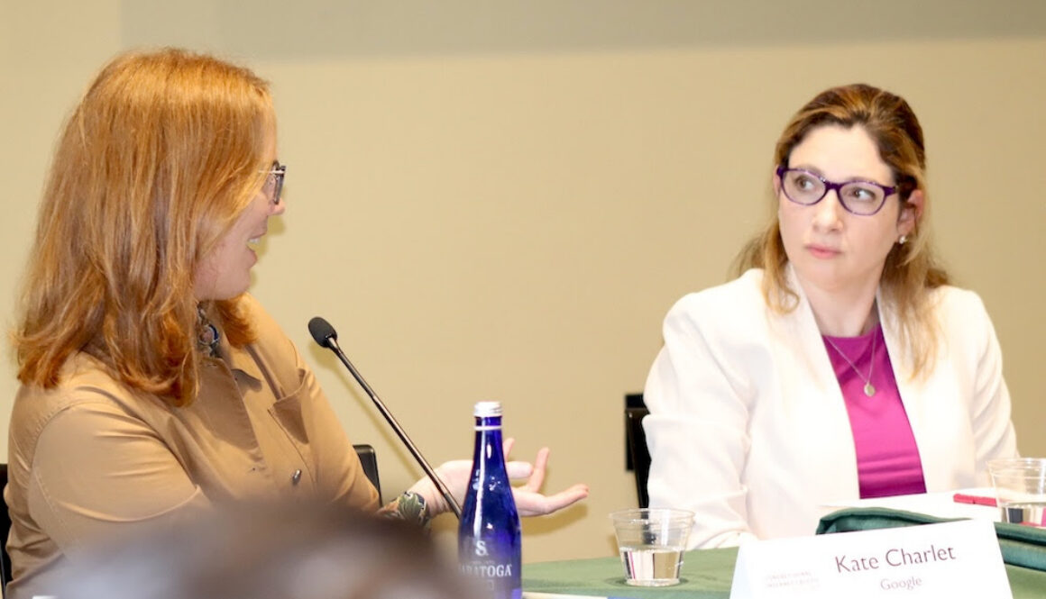 Liz Chernow (Comcast) & Kate Charlet (Google)