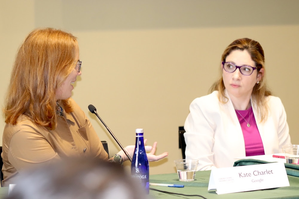 Liz Chernow (Comcast) & Kate Charlet (Google)